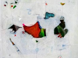 Aquarelle  0007   Aquarelle auf Papier  40x40cm